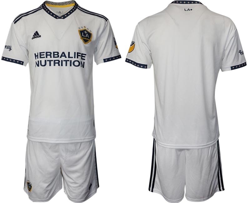 2022-23 Los Angeles Galaxy Blank White Home soccer jersey