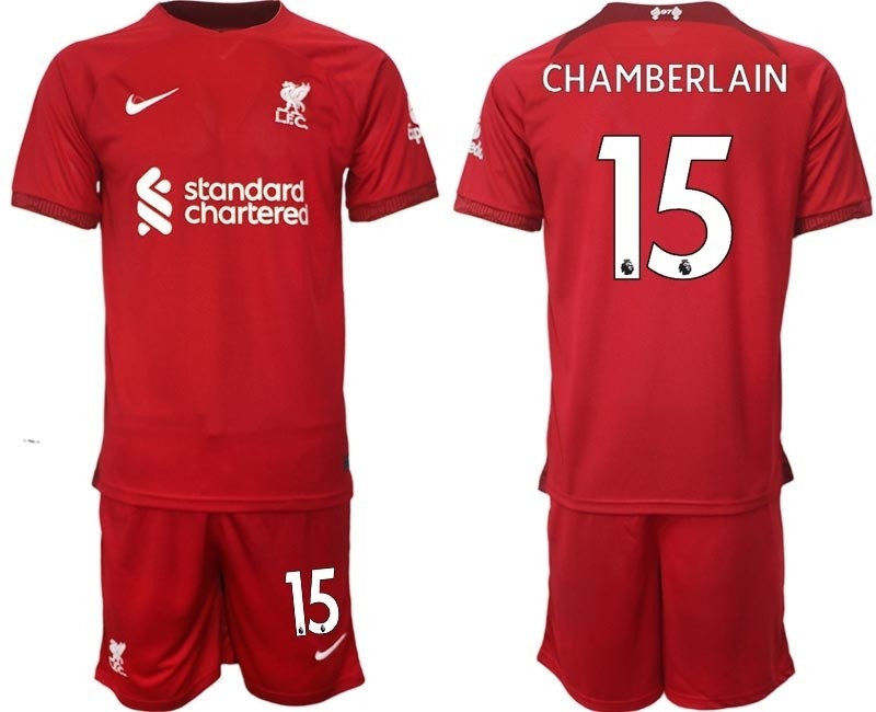 2022-23 Liverpool #15 Alex Oxlade-Chamberlain Red Home Soccer Jersey