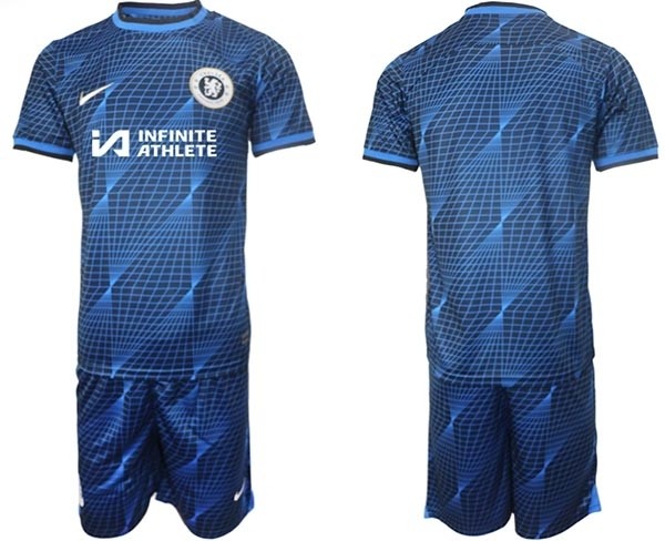 2023-24 Chelsea FC Blank Kit Mixes Classic Colors Away Soccer Jersey