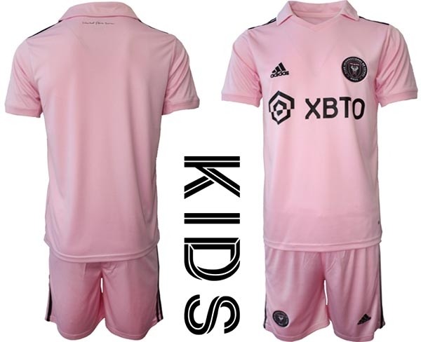 2023-24 Youth Inter Miami CF Blank Pink Home jersey