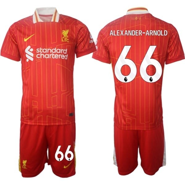 2024-25 Liverpool #66 Trent Alexander-Arnold Red Home Soccer Jersey