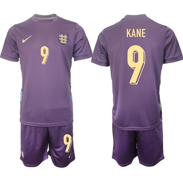 2024-25 England #9 Harry Kane Purple Away Soccer Jersey