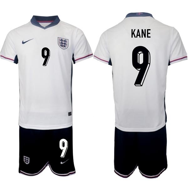 2024-25 England #9 Harry Kane White Home Soccer Jersey