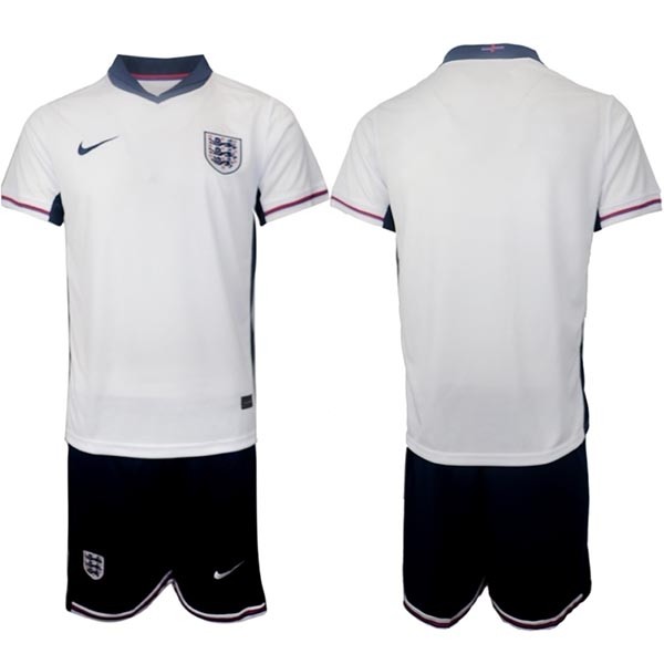 2024-25 England Blank White Home Soccer Jersey