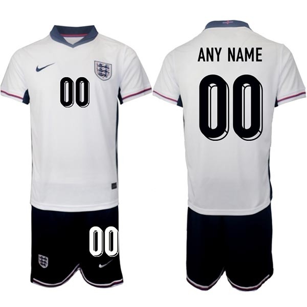 2024-25 England Custom White Home Soccer Jersey(Name and number remark in comment column)