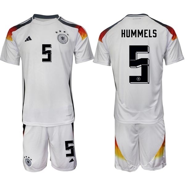 2024-25 Germany #5 Hummels White Home Soccer Jersey