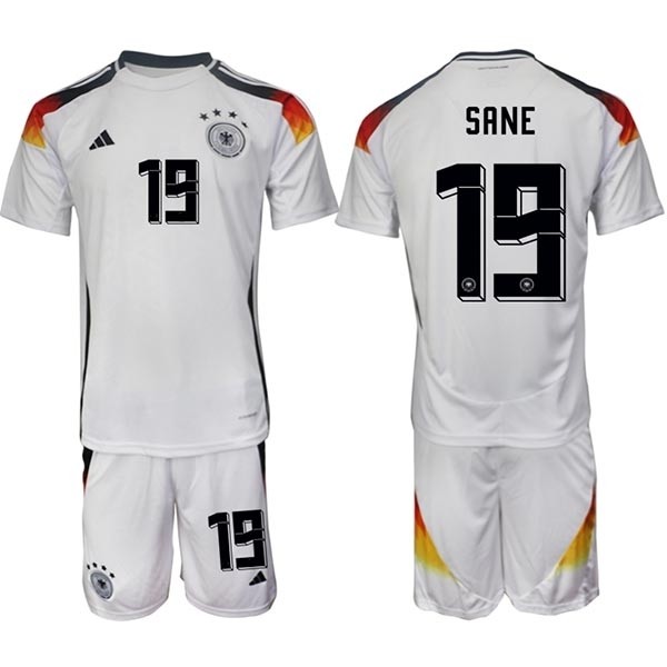 2024-25 Germany #19 Leroy Sane White Home Soccer Jersey