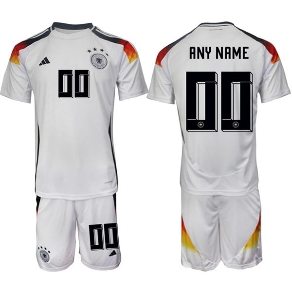 2024-25 Germany Custom White Home Soccer Jersey(Name and number remark in comment column)