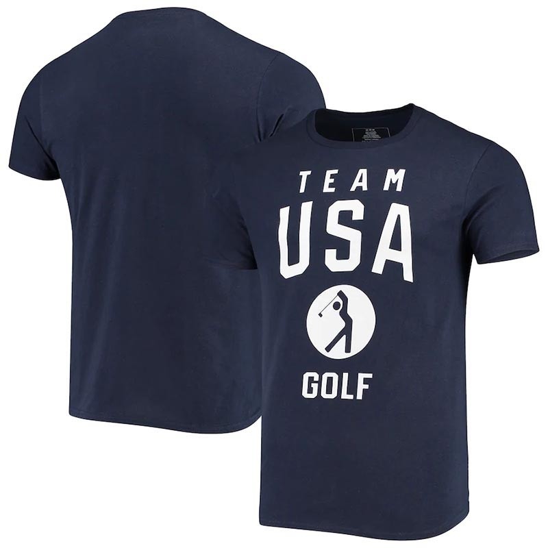 Team USA Golf Pictogram Navy T-Shirt