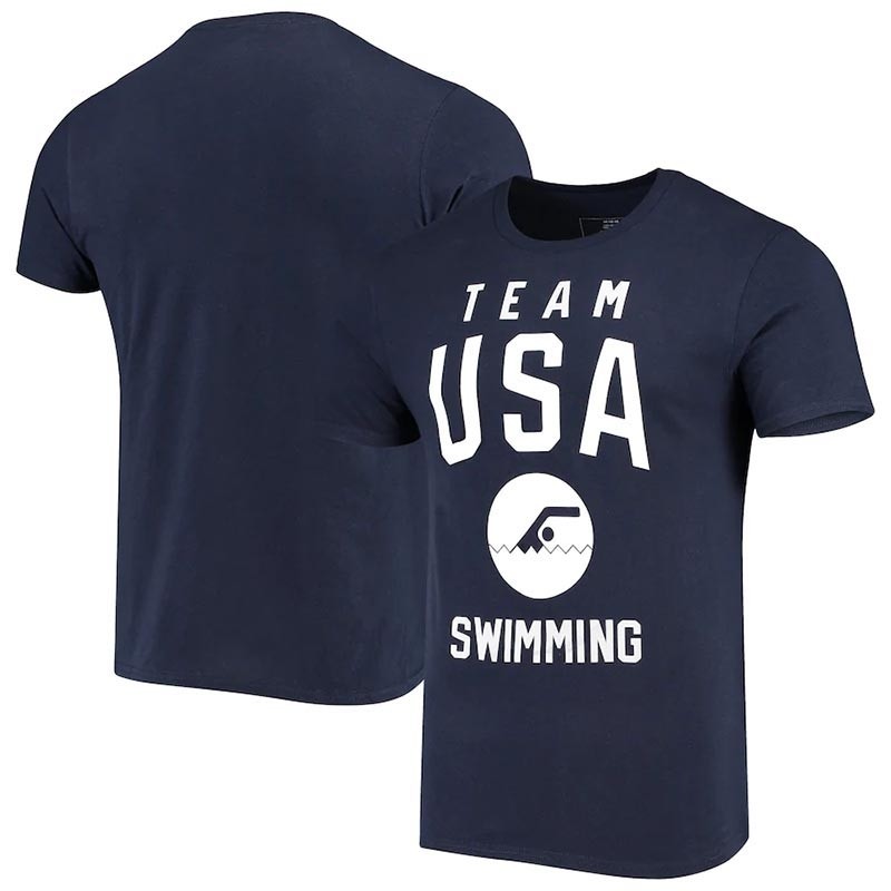 Team USA Swimming Pictogram Navy T-Shirt