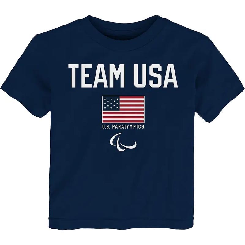 U.S. Paralympics Toddler Identity Navy T-Shirt