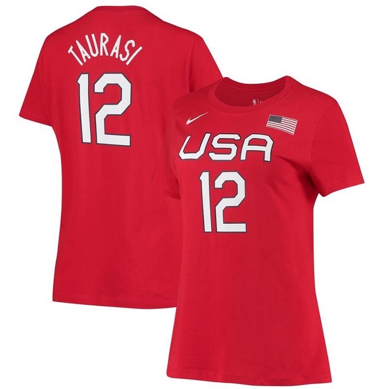 Diana Taurasi USA Basketball Nike Women's Name and Number Red T-Shirt